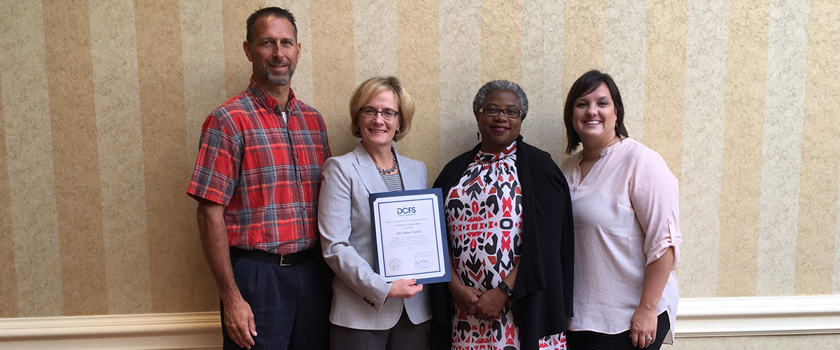 OHU Awarded For Foster Parent Law Implementation Plan