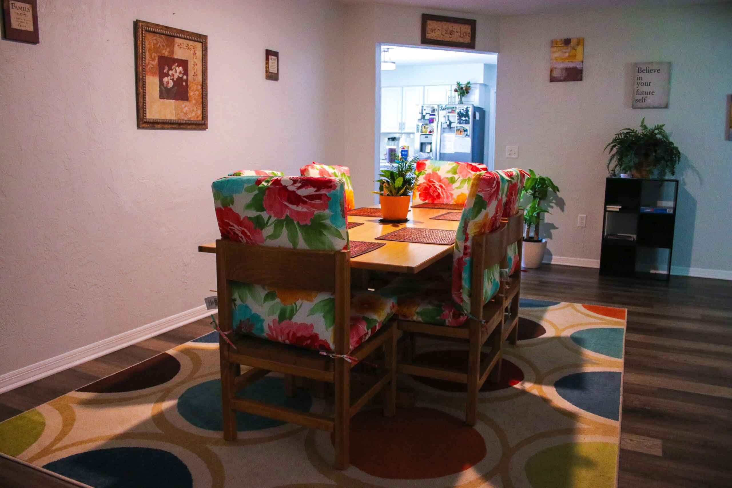 Hope House dinning room